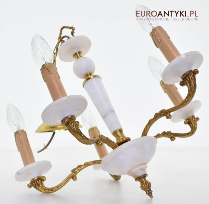 biały marmurowy żyrandol biały marmurowy żyrandol